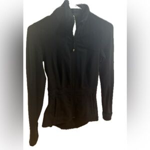 Rare lululemon ruffled back define jacket limited edition